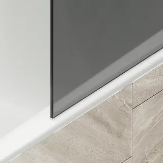 Шторка на ванну MaybahGlass MGV-251-2ш 30см бронза